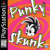 Punky Skunk Playstation US box art